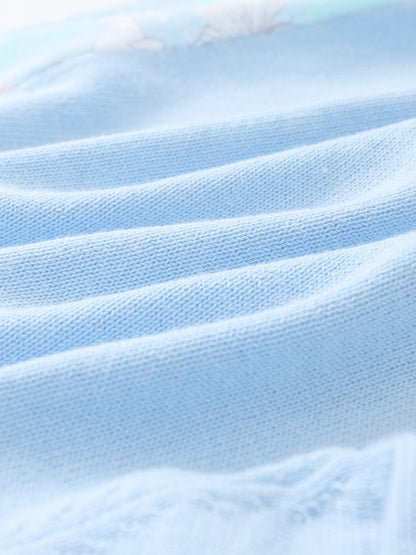 Baby Polo Neck Print Cardigan