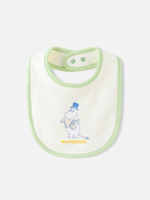 Moomin Papa Print Baby Bib