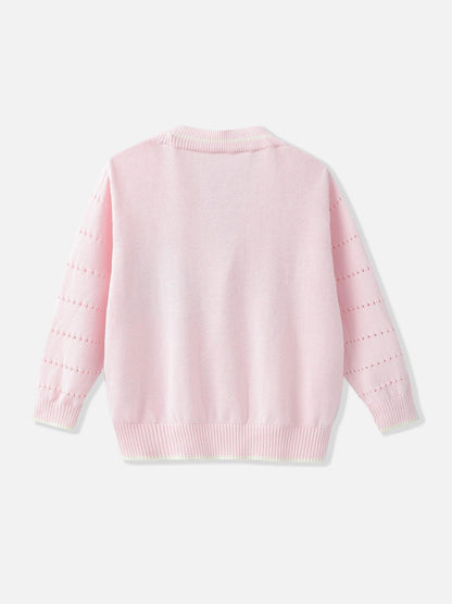 Baby “A” Knit Cardigan