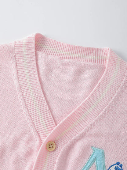 Baby “A” Knit Cardigan