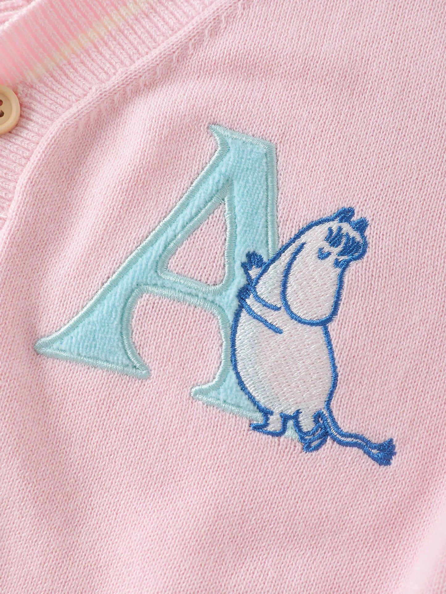 Baby “A” Knit Cardigan