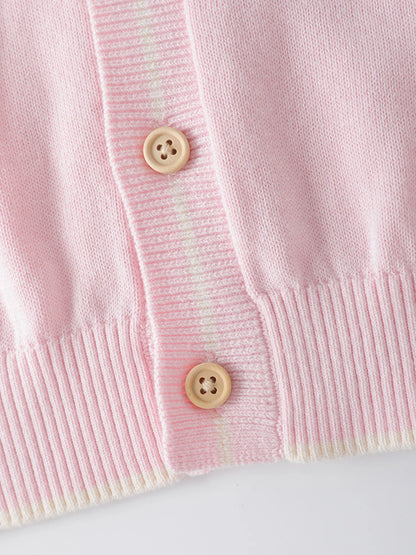 Baby “A” Knit Cardigan
