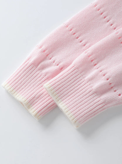 Baby “A” Knit Cardigan