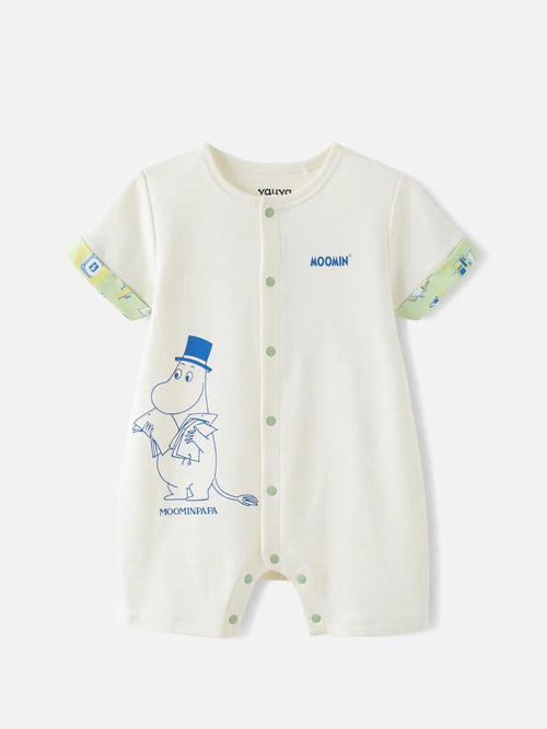 Moomin Pappa Print Baby Romper