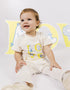 Moomin "L-O-V-E" Print Baby Short‑Sleeve Sweatshirt