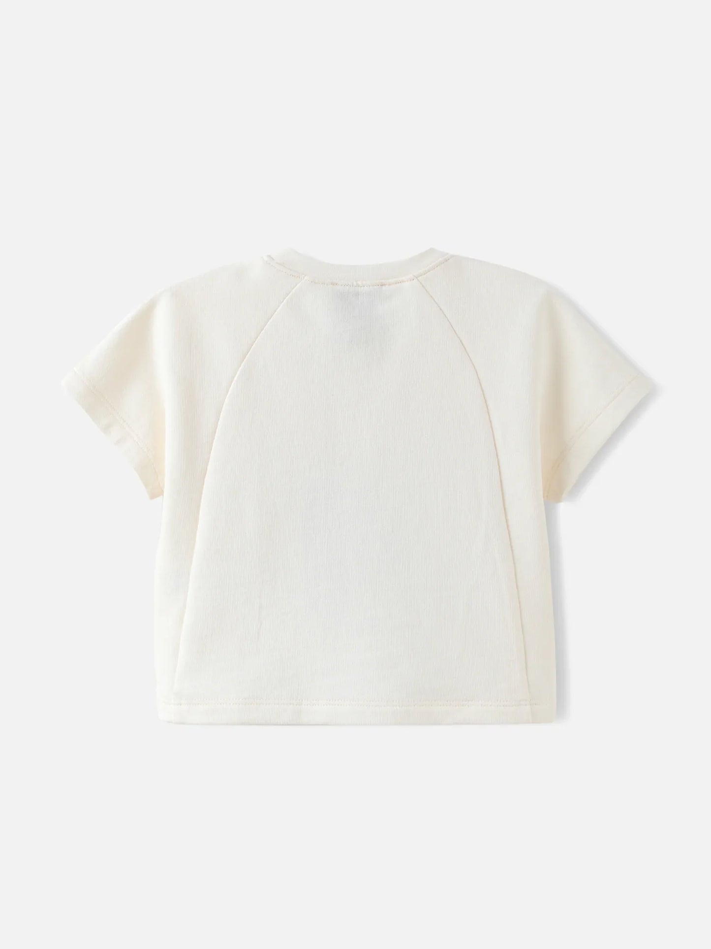 Baby Graphic Short‑Sleeve Sweatshirt