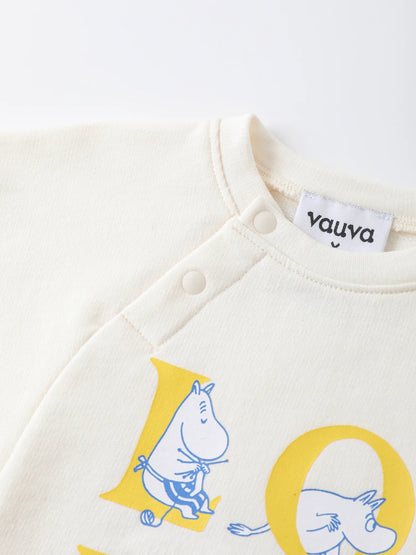 Baby Graphic Short‑Sleeve Sweatshirt