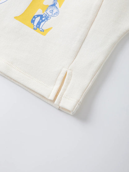 Baby Graphic Short‑Sleeve Sweatshirt