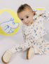 All‑Over Moomin Print Long‑Sleeve Baby Top