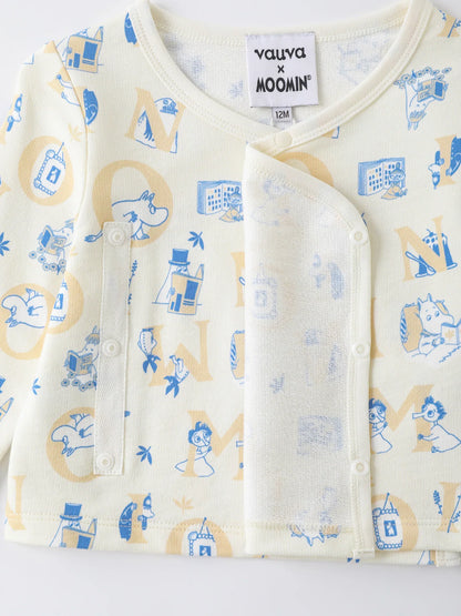 Baby All‑Over Print Long‑Sleeve Top