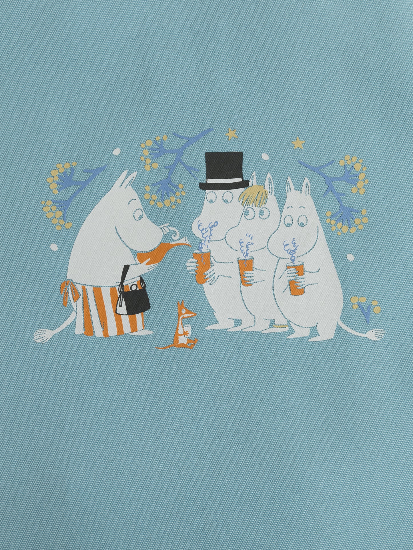 Kids Moomin Character Print Tote Bag