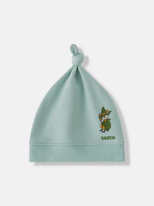 Baby Moomin Snufkin Knotted Baby Beanie Hat