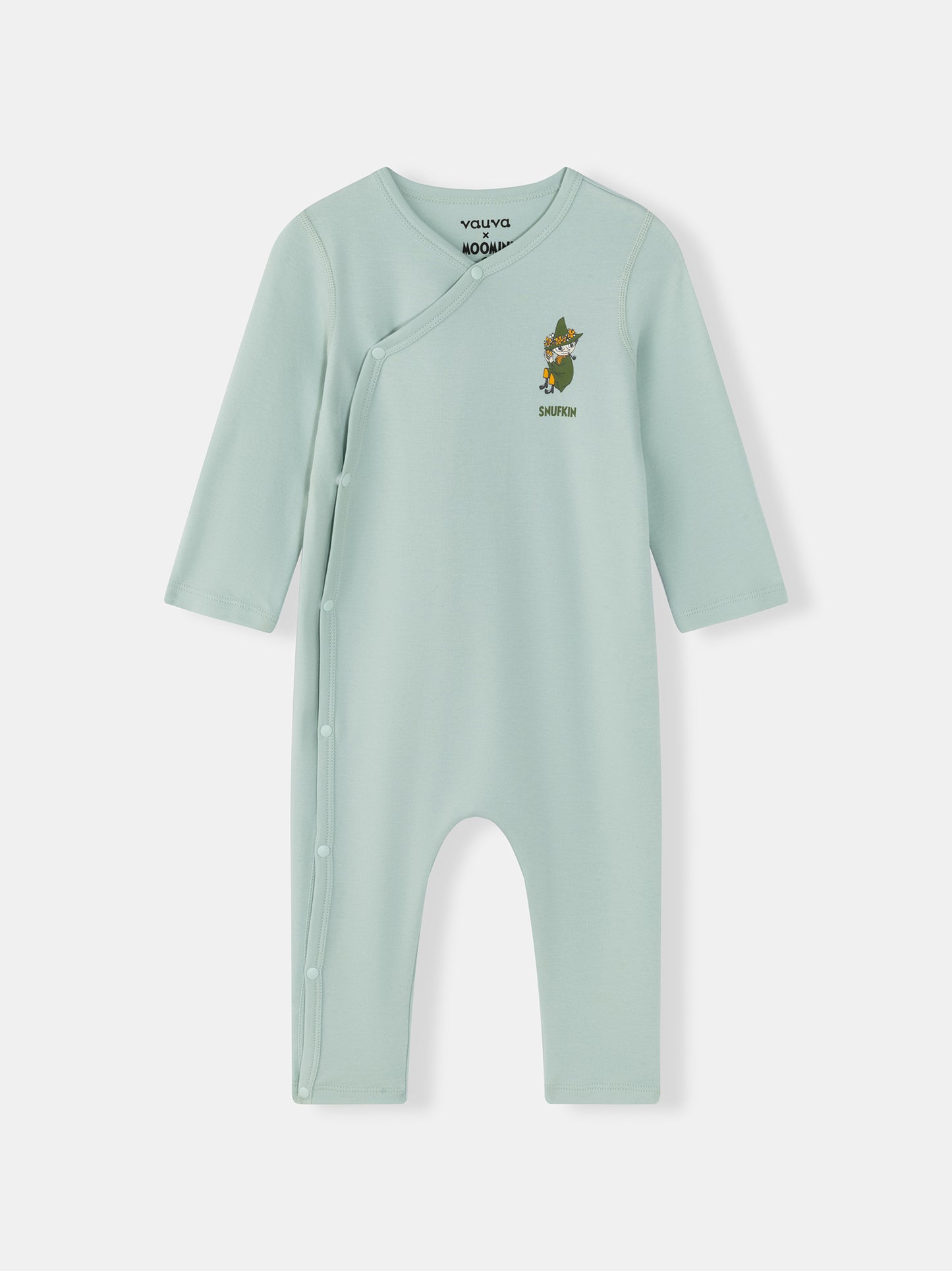Baby Moomin Snufkin Snap-Front Romper
