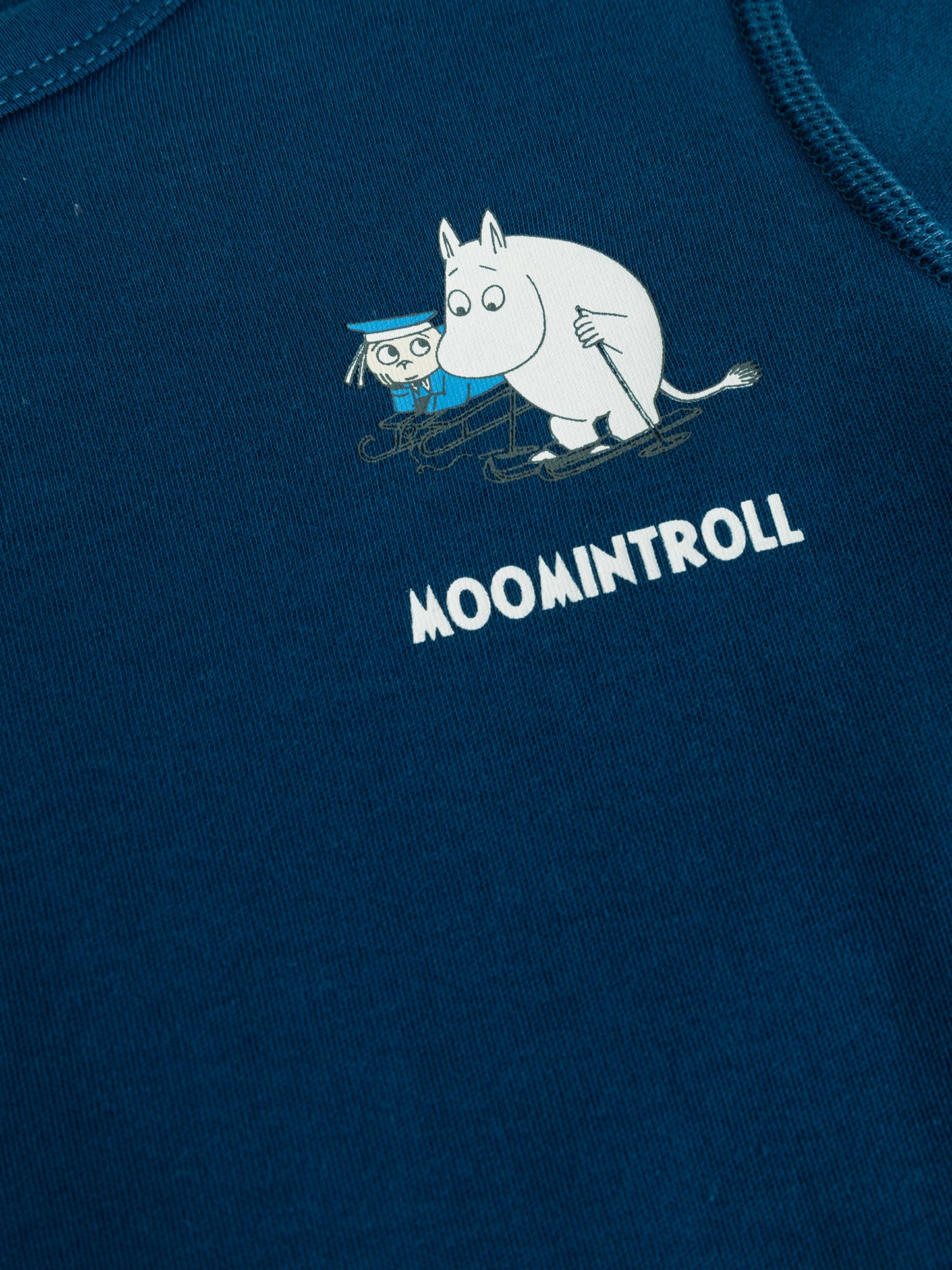 Baby Moomin Moomintroll Snap-Front Romper