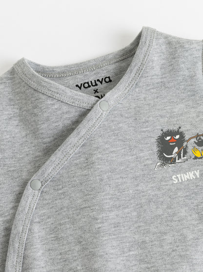 Baby Moomin Stinky Snap-Front Romper
