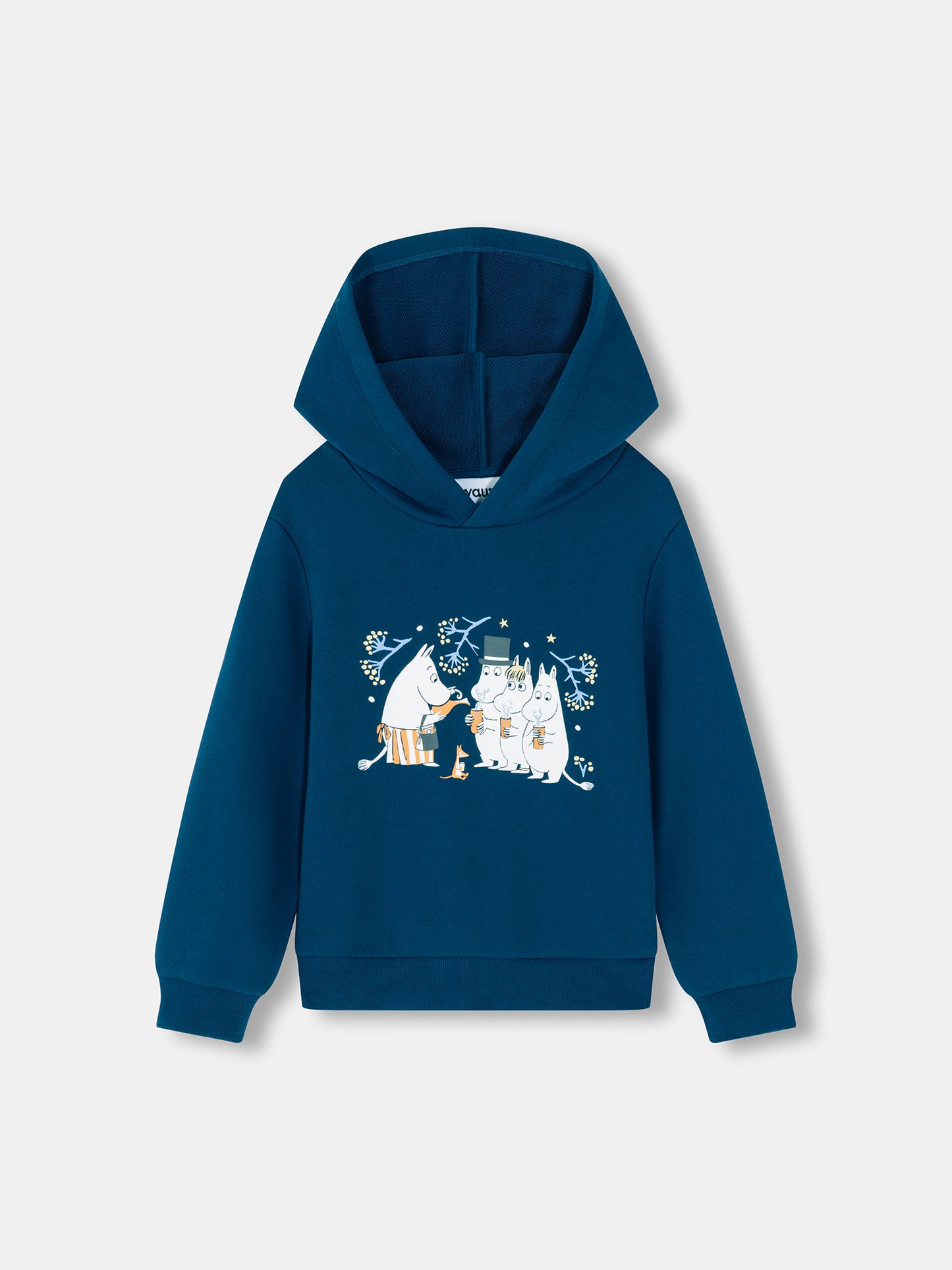 Kids Moomin Print Hooded Sweatshirt