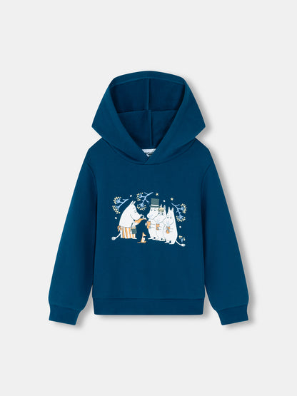 Kids Moomin Print Hooded Sweatshirt