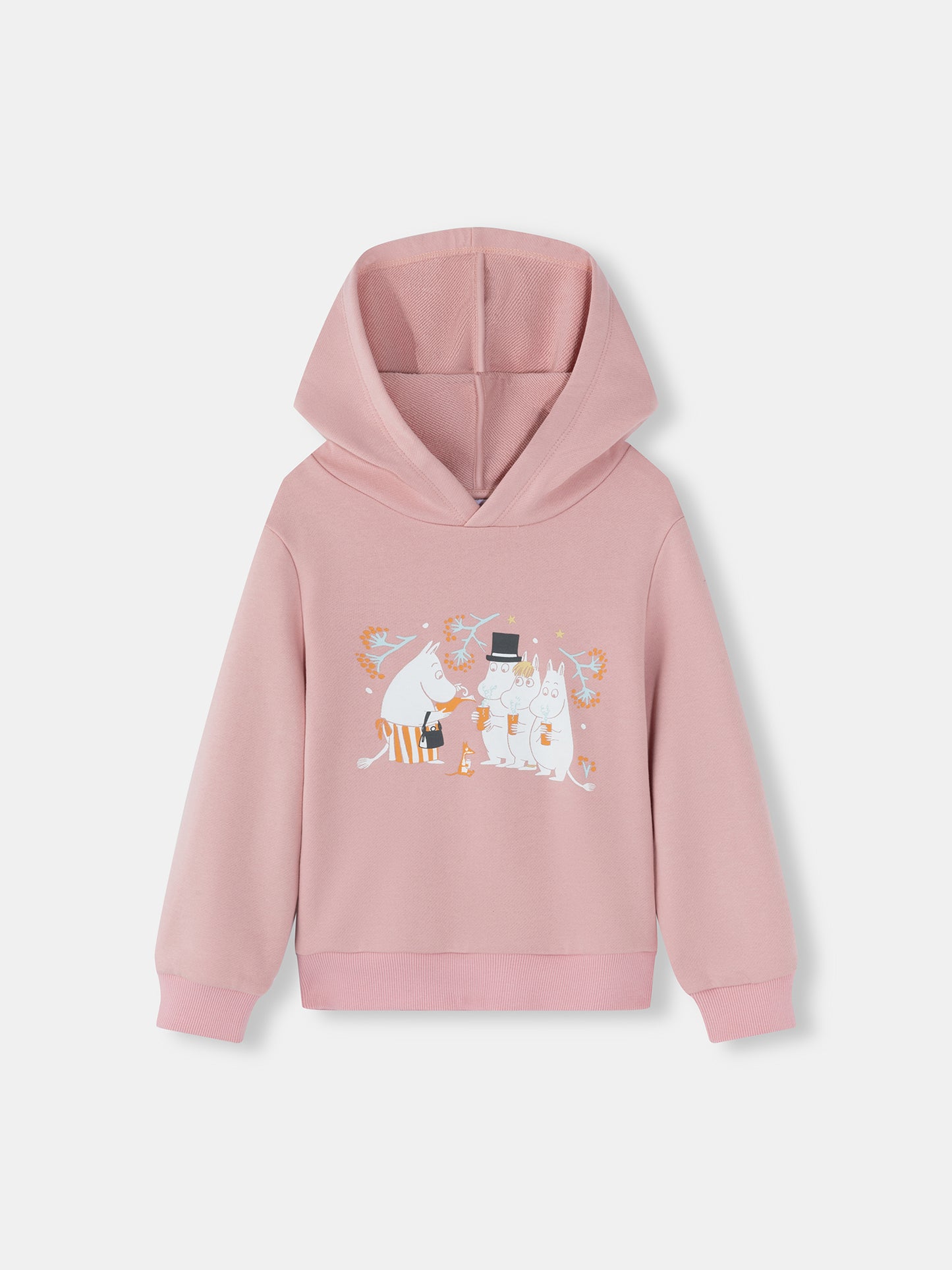 Girls Moomin Print Hooded Sweatshirt