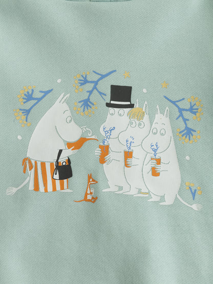 Kids Moomin Print Hooded Sweatshirt