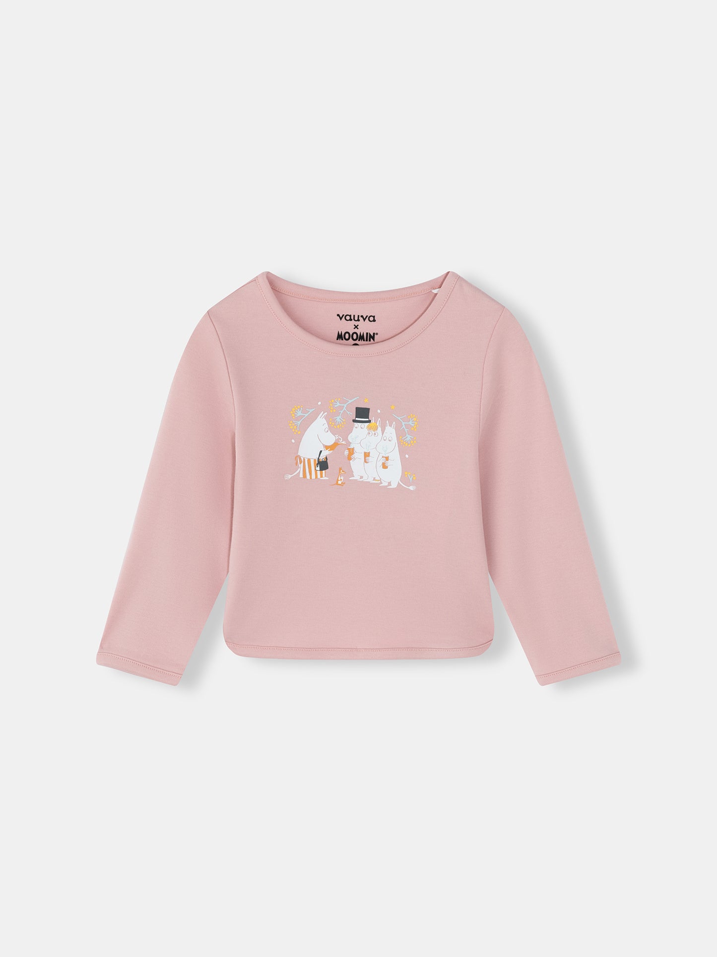 Baby Girls Moomin Print Long Sleeve T-Shirt
