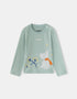 Baby Moomin Print Long Sleeve T-Shirt