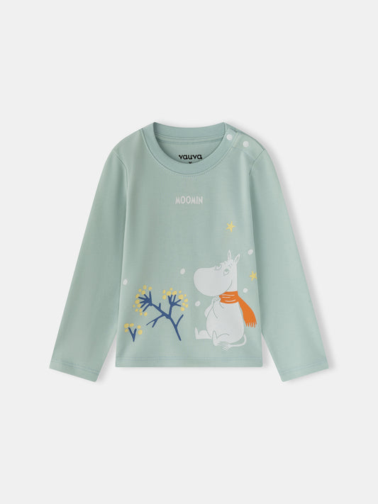 Baby Moomin Print Long Sleeve T-Shirt