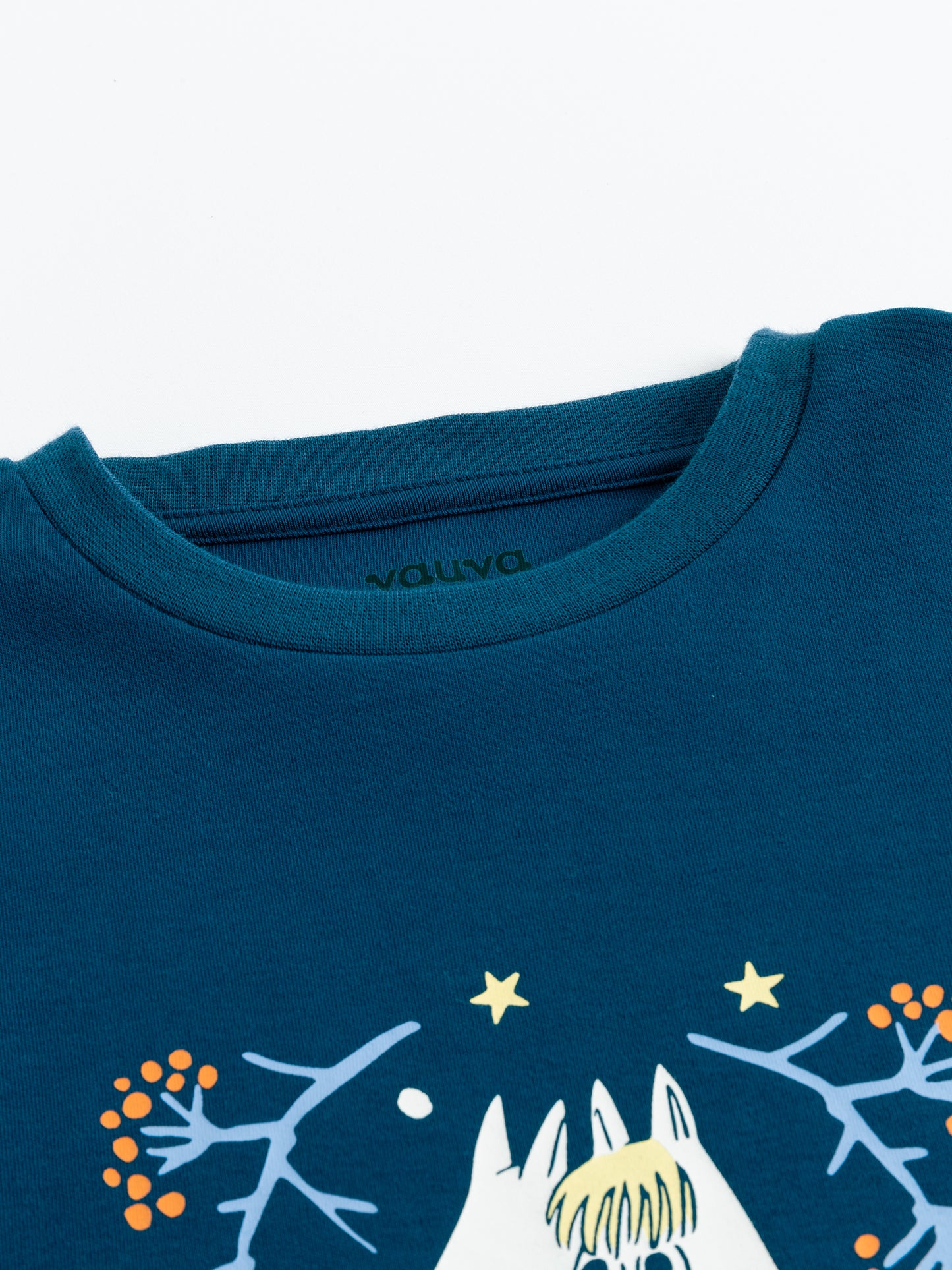 Kids Moomin First Snow Print Long Sleeve T-Shirt