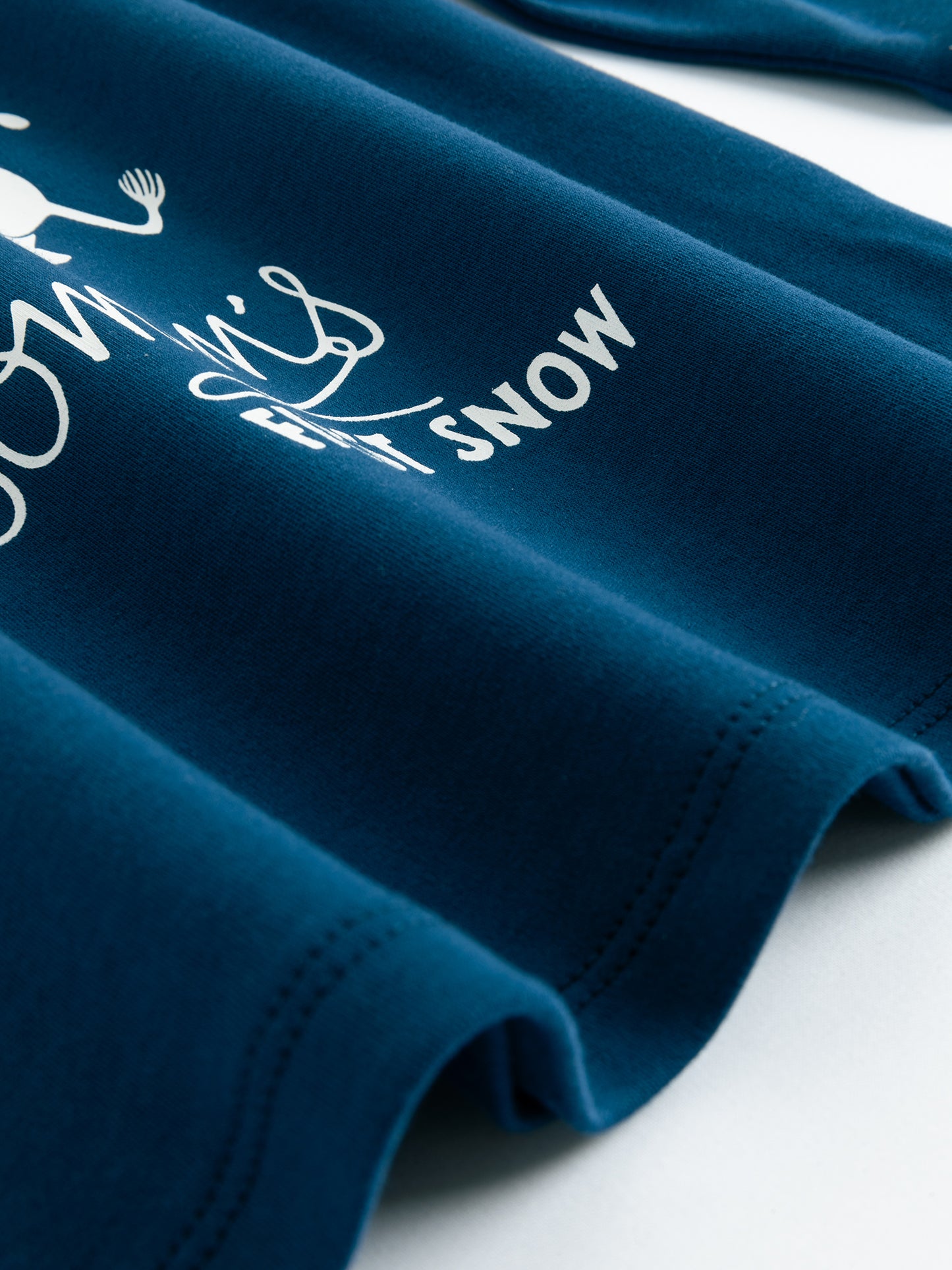Kids Moomin First Snow Print Long Sleeve T-Shirt