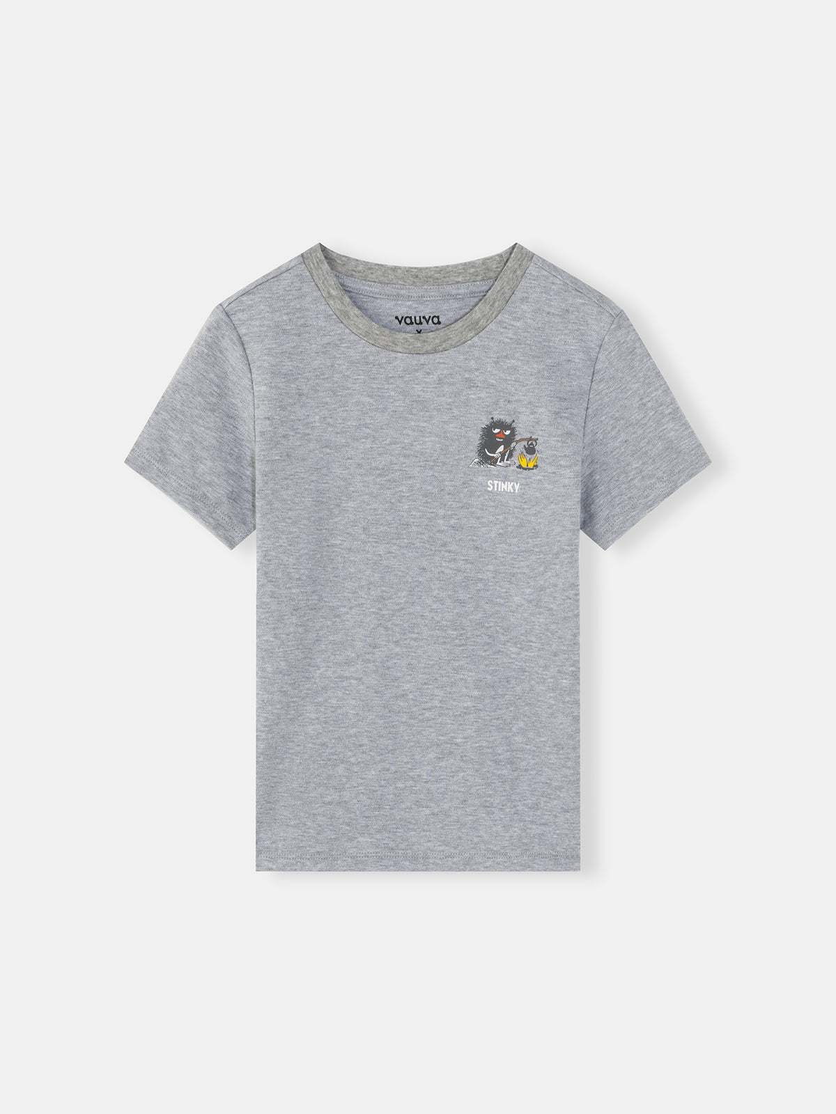Kids Stinky Print Short Sleeve T-Shirt