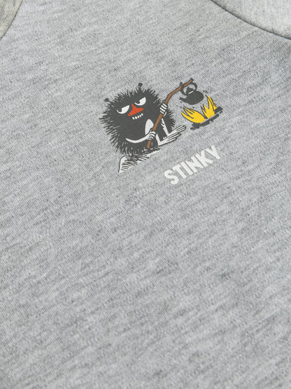 Kids Stinky Print Short Sleeve T-Shirt