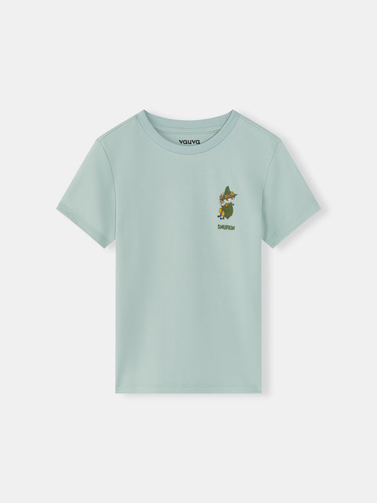 Kids Snufkin Print Short Sleeve T-Shirt
