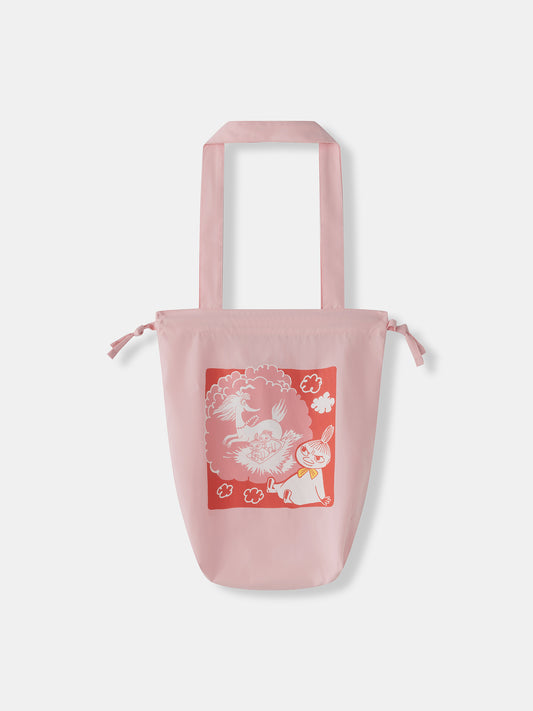 Kids Little My Print Drawstring Tote Bag