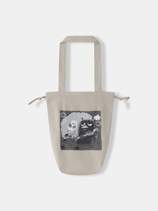 Kids Snufkin Print Drawstring Tote Bag