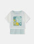 Girls Moomin Snufkin My Layered Mesh T-Shirt Set