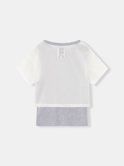 Boys Moomin Stinky My Layered Mesh T-Shirt Set