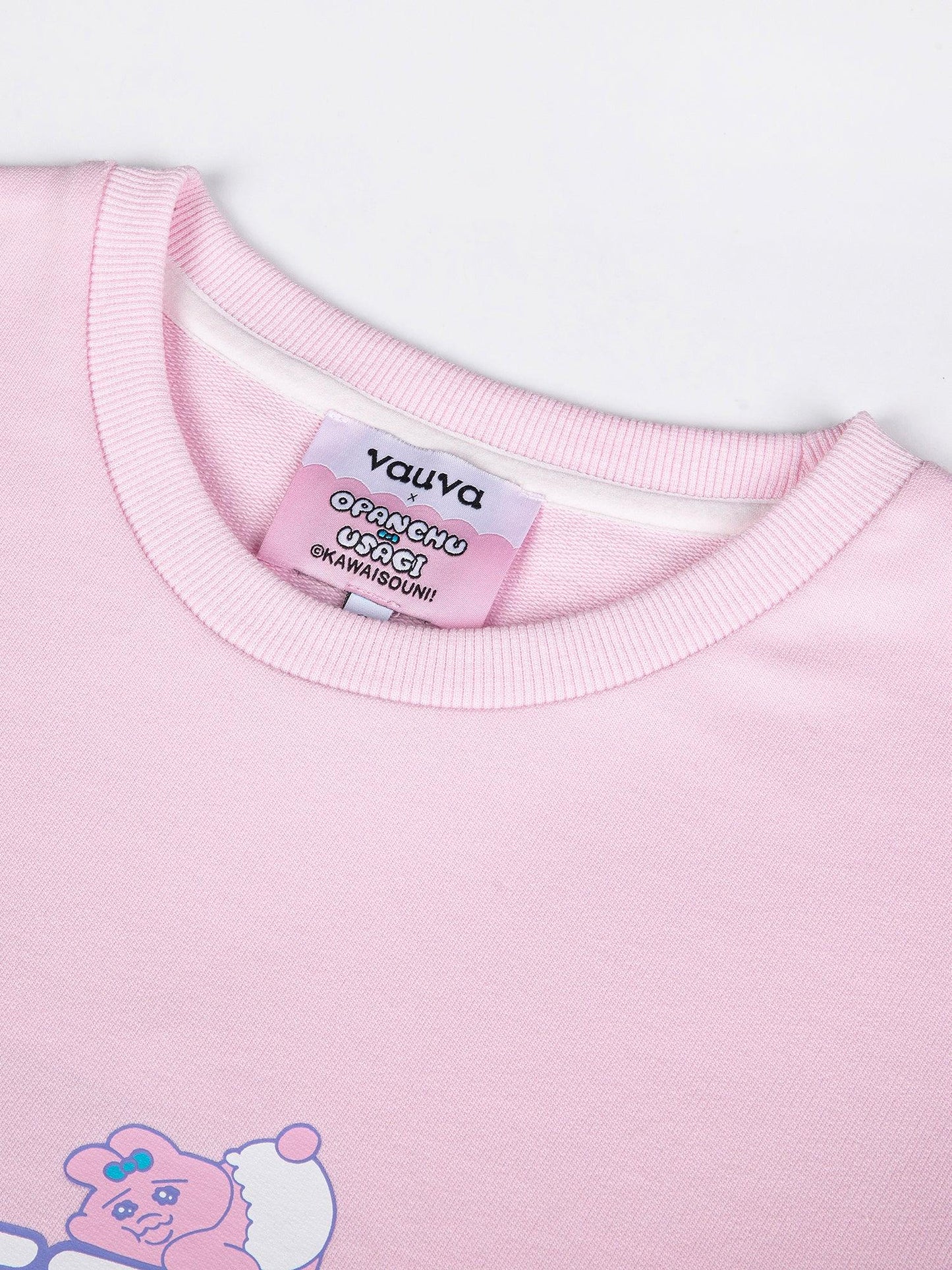 “Pretty Self Sacrifice” Long‑Sleeve Pink Sweatshirt Dress