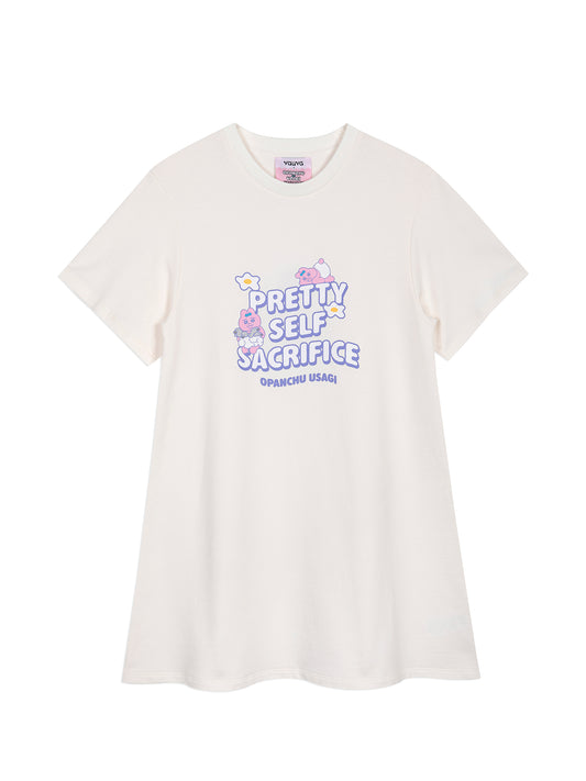 (Ships 17/4) “Pretty Self Sacrifice” Long‑Sleeve Sweatshirt Dress