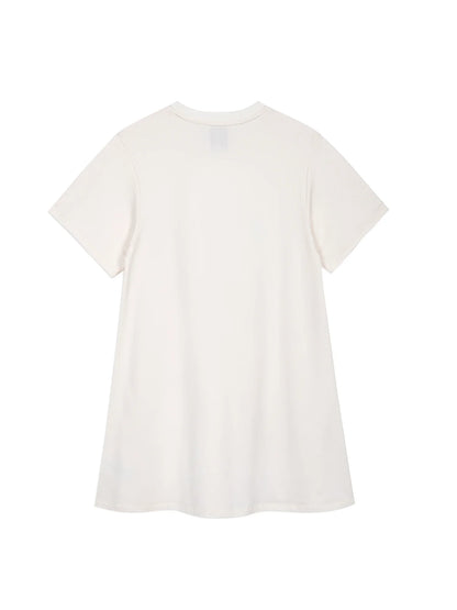 “Pretty Self Sacrifice” Long‑Sleeve Sweatshirt Dress