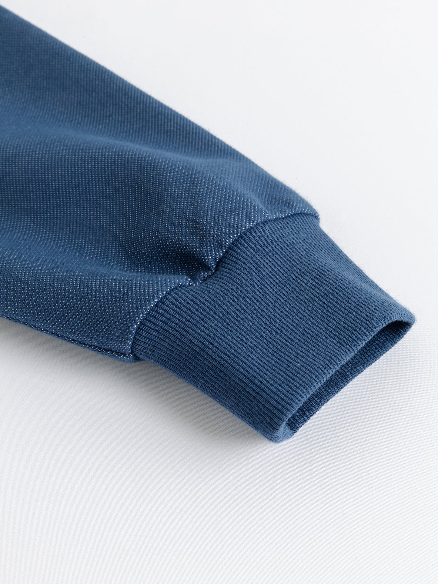 Quarter-Zip Layered Sweatshirt