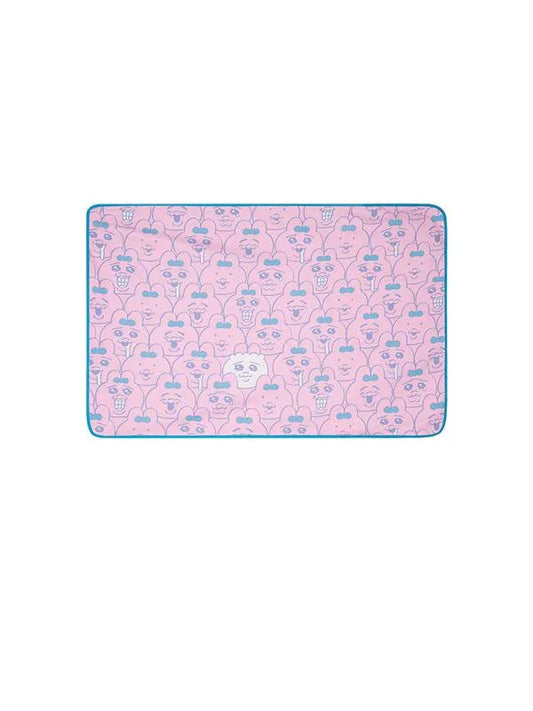 All‑Over Bunny Print Quilted Blanket
