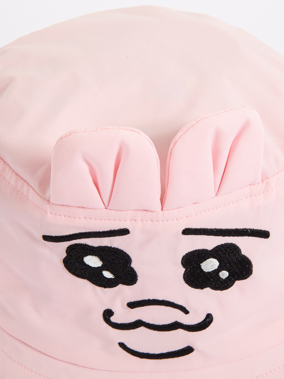 Bunny Ear Embroidered Bucket Hat