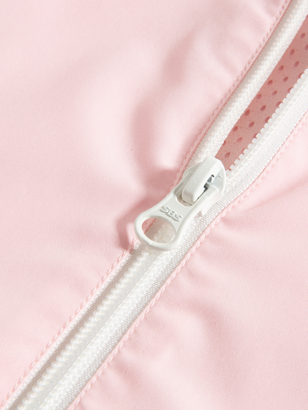 Minimal Logo Hooded Windbreaker Jacket