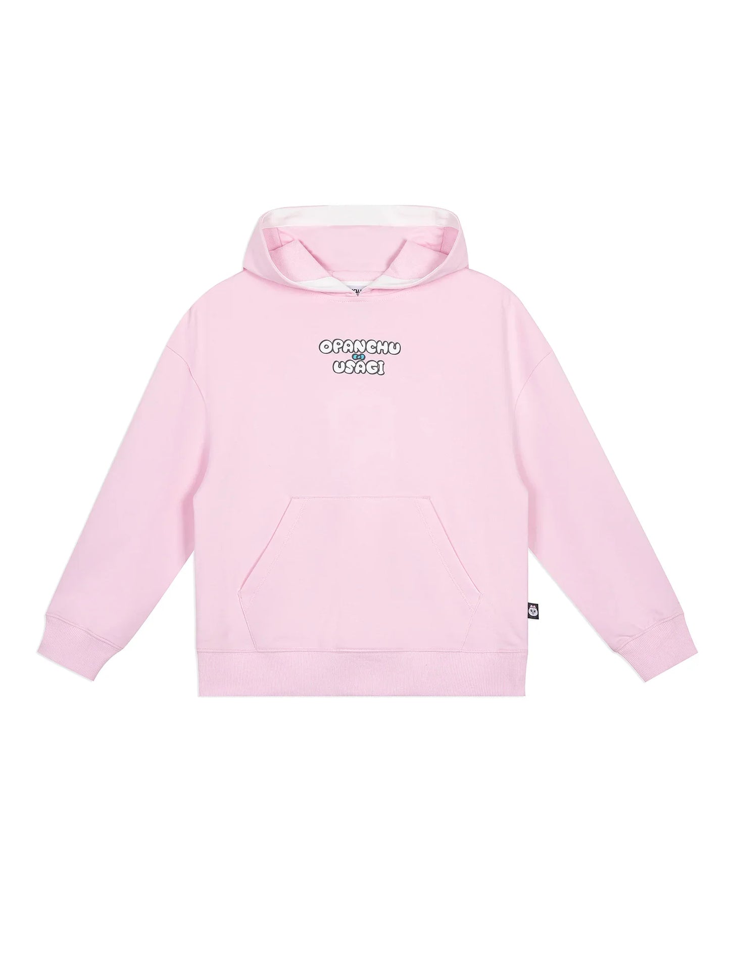Bunny‑Ear Hooded Sweatshirt with Patch Pocket