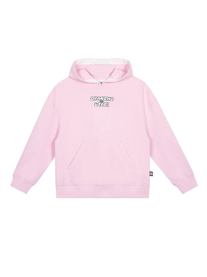 Bunny‑Ear Hooded Sweatshirt with Patch Pocket