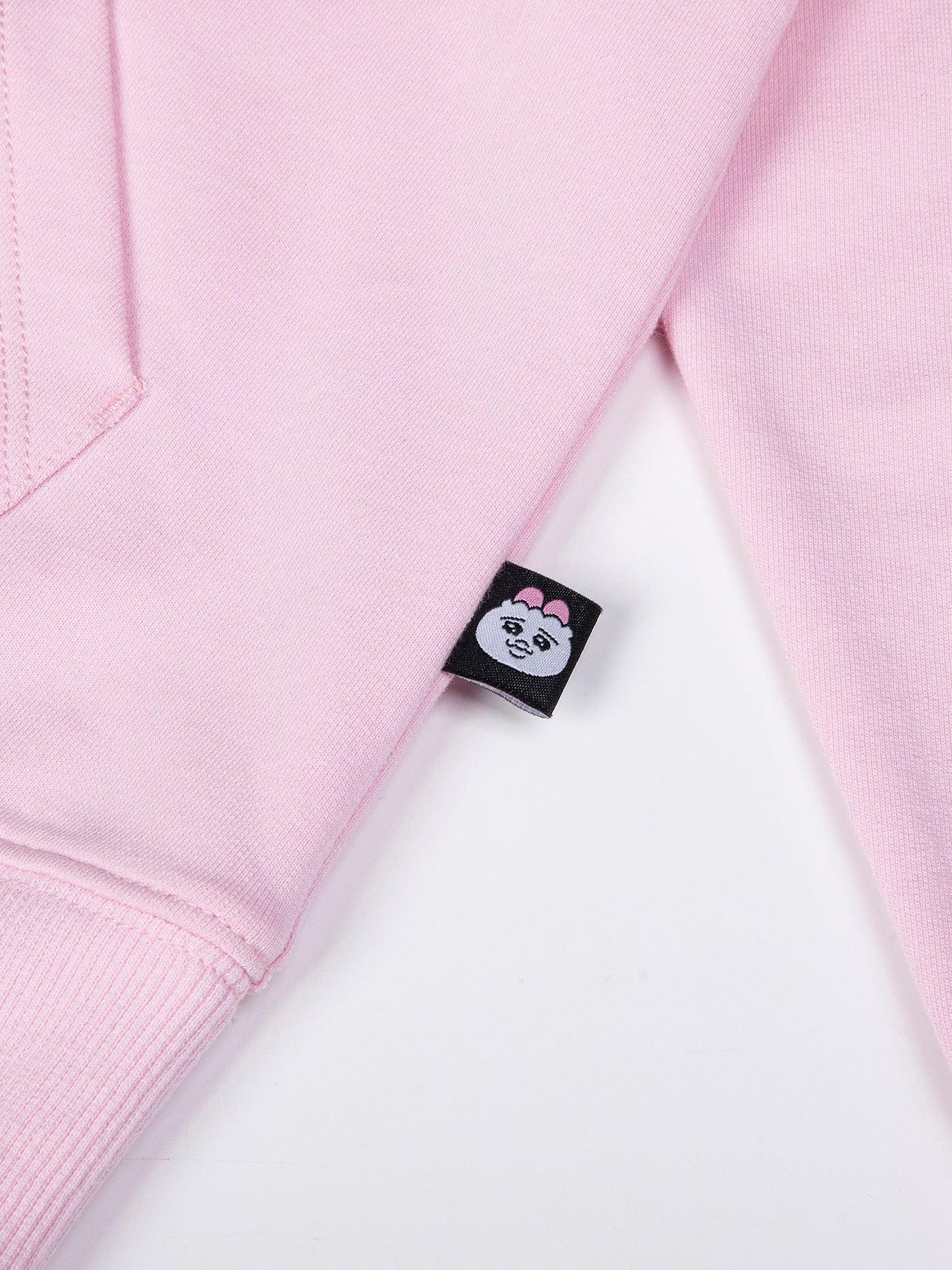 Bunny‑Ear Hooded Sweatshirt with Patch Pocket