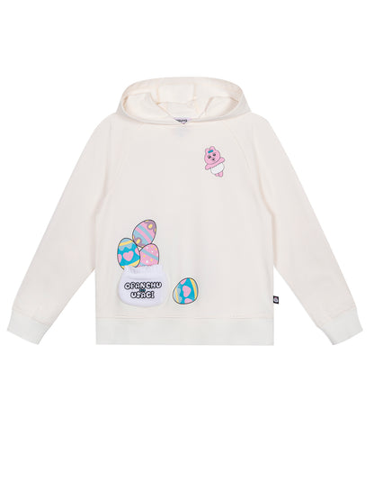 (Ships 17/4) Long‑Sleeve Hooded Sweatshirt with Patch Pockets