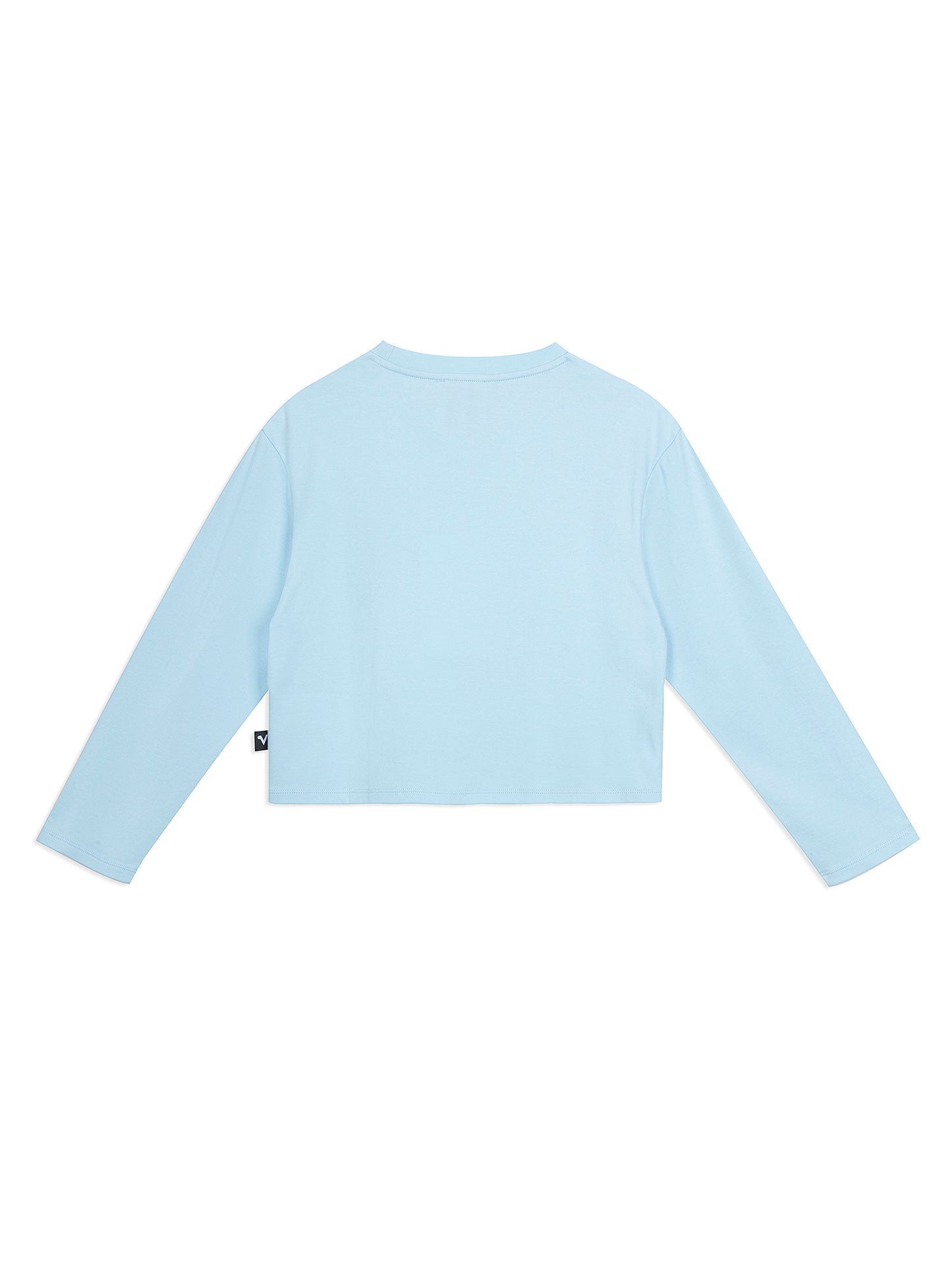 (Ships 17/4) Angel Bunny Light Blue Graphic Sweatshirt
