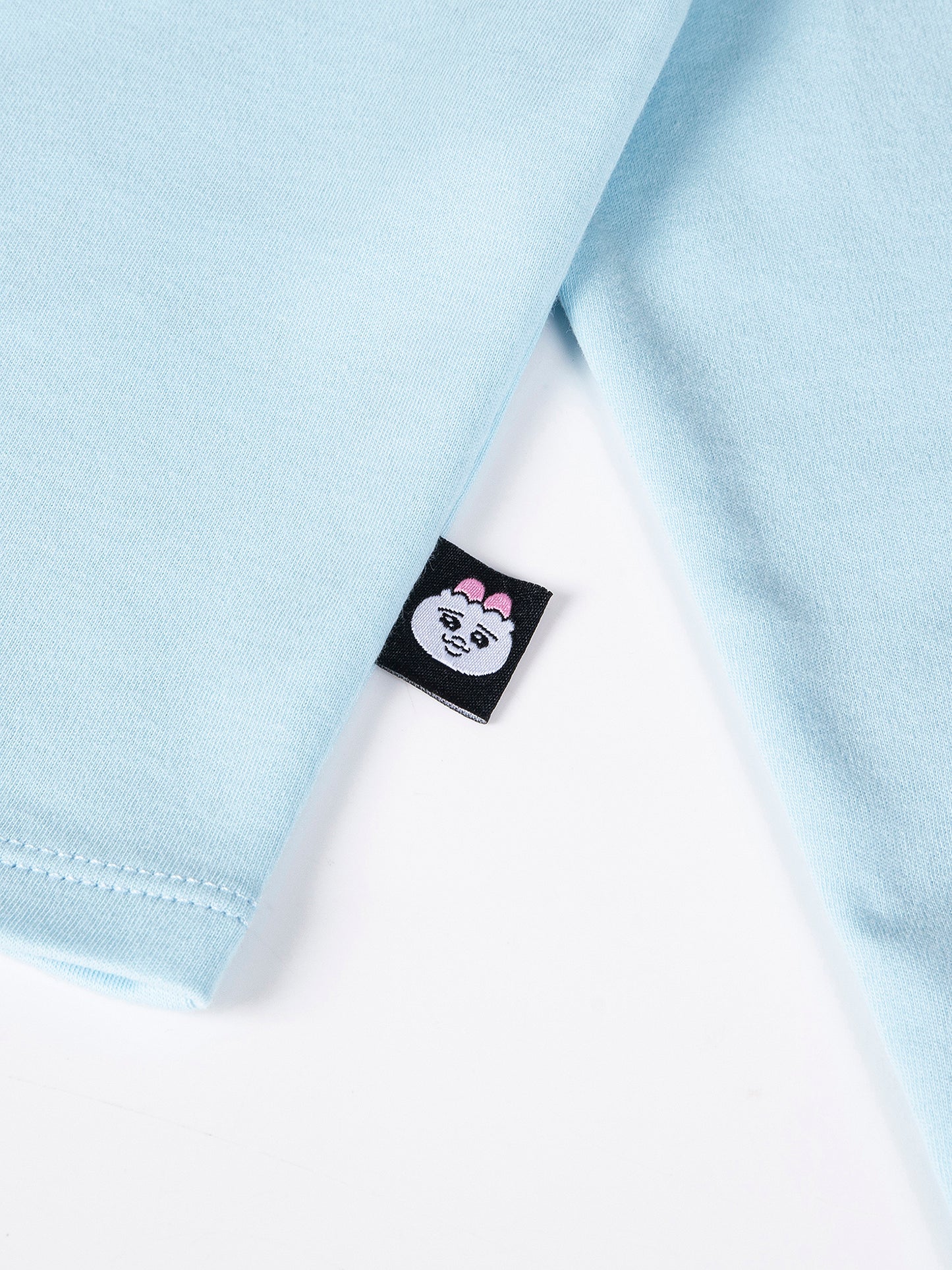 (Ships 17/4) Angel Bunny Light Blue Graphic Sweatshirt