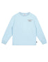 (Ships 17/4) “Opanty Time” Light Blue Graphic Sweatshirt