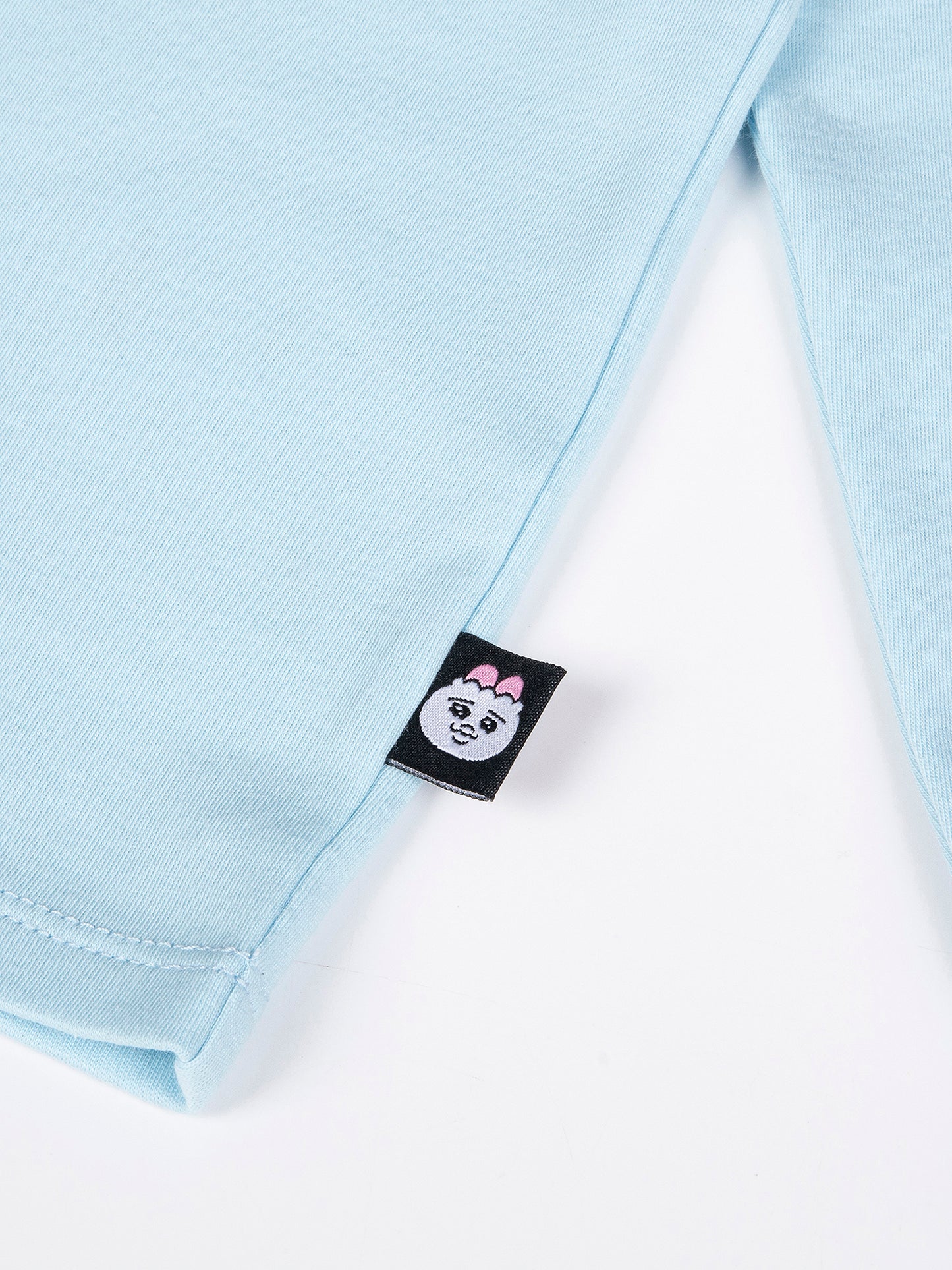 (Ships 17/4) “Opanty Time” Light Blue Graphic Sweatshirt